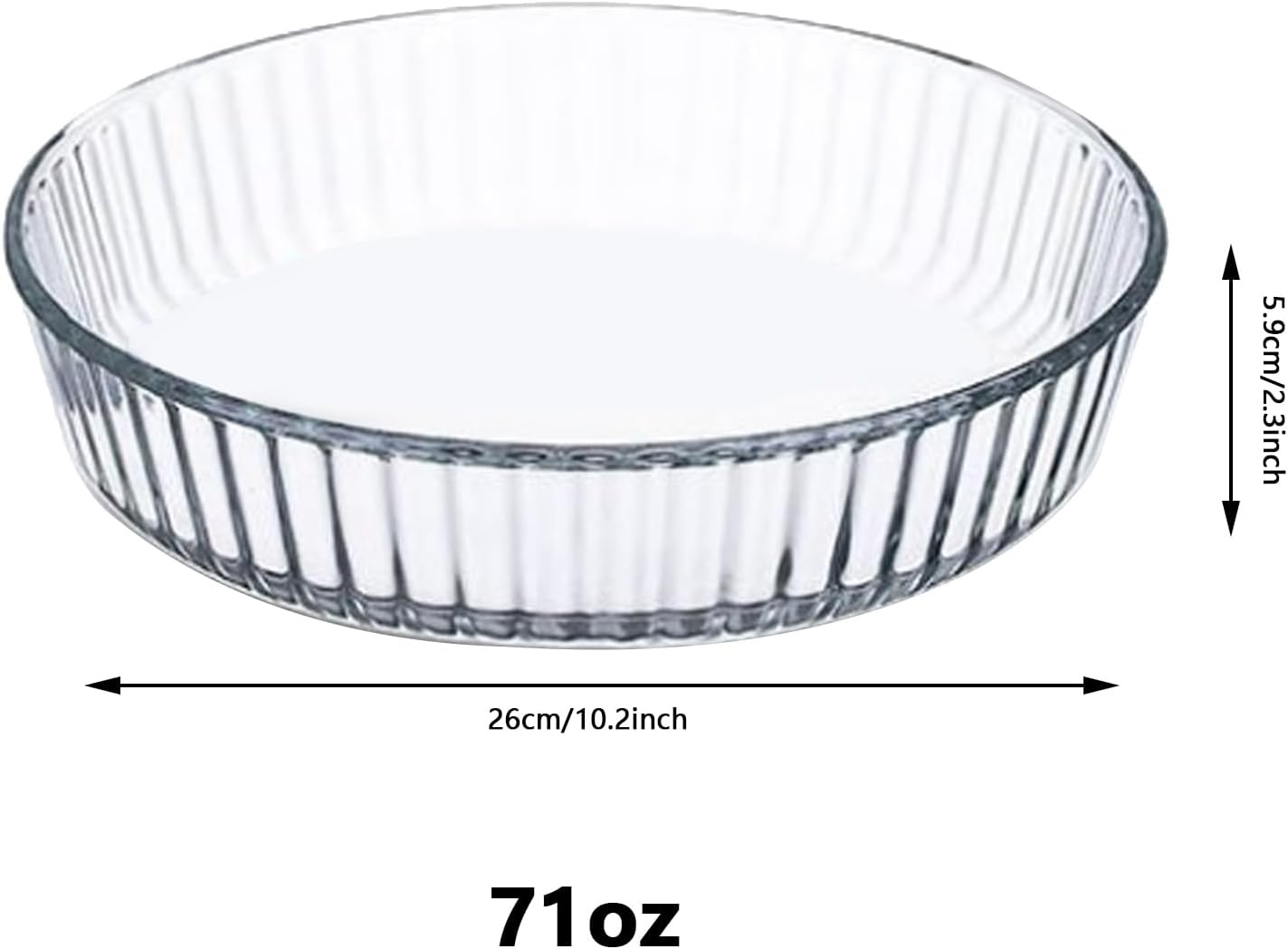 Glass Pie Dish